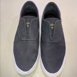 HUF Dylan Slip-on - Black Leather